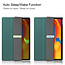 Tablet hoes geschikt voor Lenovo Tab P11 Plus (11 inch) - Tri-Fold Book Case - Donker Groen