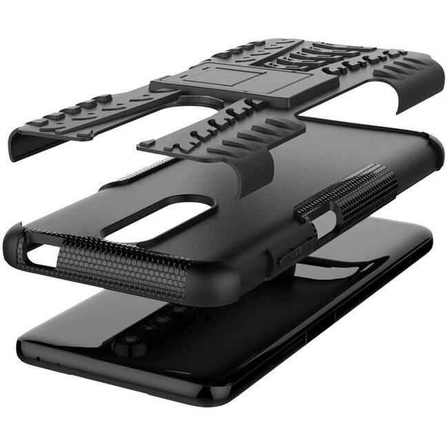 Hoesje geschikt voor Xiaomi Redmi K30 - Schokbestendige Back Cover - Zwart