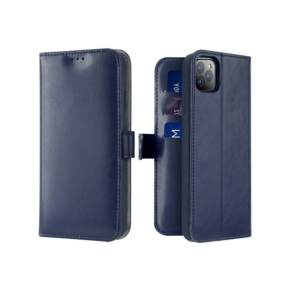 Hoesje geschikt voor iPhone 11 Pro - Dux Ducis Kado Wallet Case - Blauw afbeelding