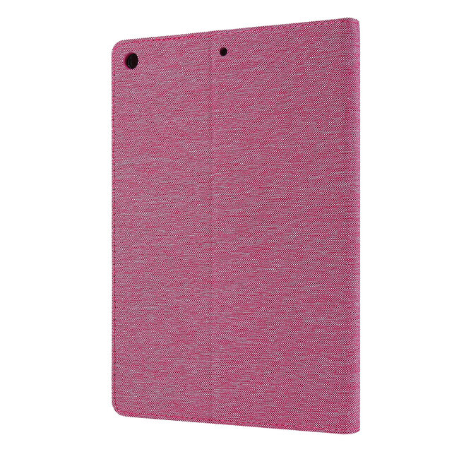 iPad 2020 hoes - 10.2 inch - Book Case met Soft TPU houder - Roze