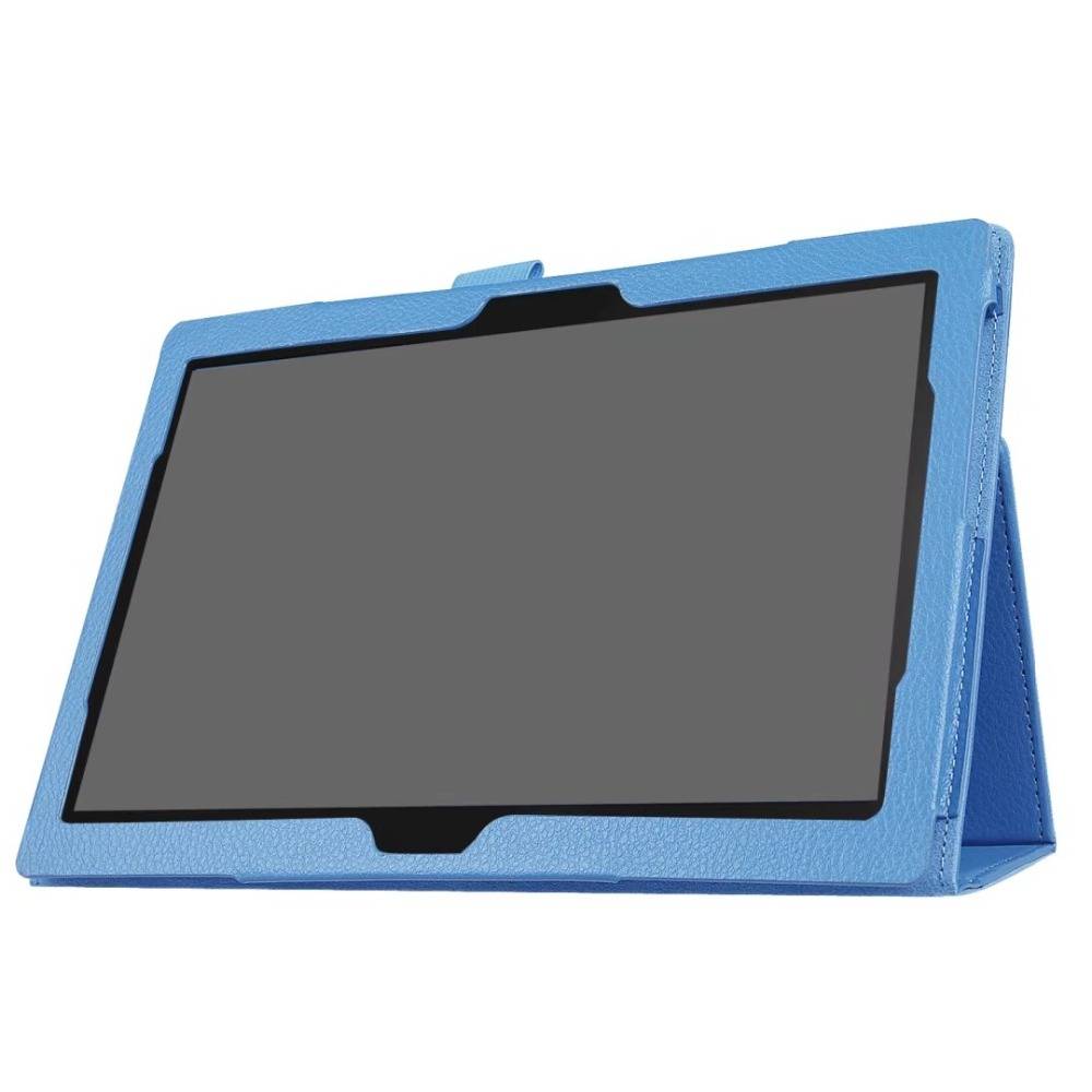 Tablet hoes geschikt voor Lenovo Tab 4 10- flip hoes licht blauw afbeelding