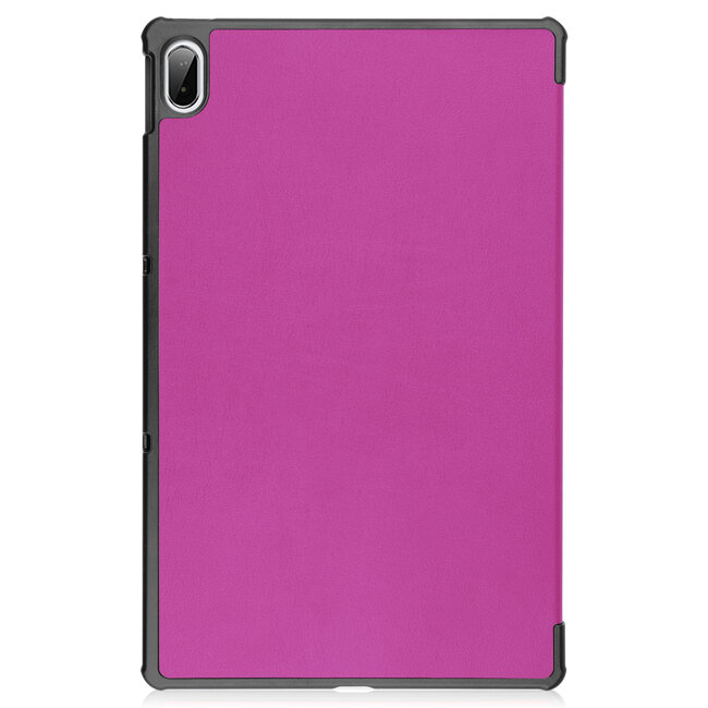 Tablet hoes geschikt voor Lenovo Tab P11 Plus (11 inch) - Tri-Fold Book Case - Paars