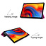 Tablet hoes geschikt voor Lenovo Tab P11 Plus (11 inch) - Tri-Fold Book Case - Paars