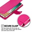 Telefoonhoesje geschikt voor Apple iPhone 13 - Blue Moon Diary Wallet Case - Roze