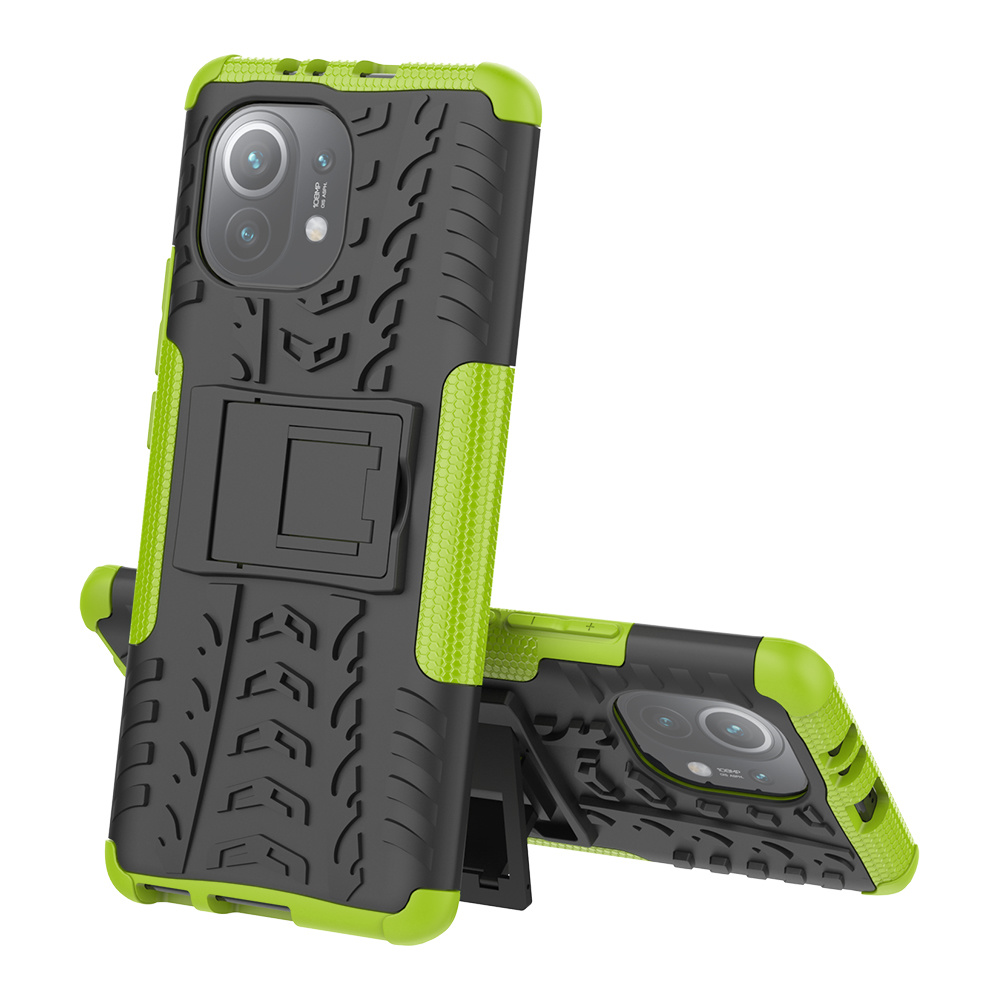 Xiaomi Mi 11 Hoesje - Schokbestendige Back Cover - Groen afbeelding