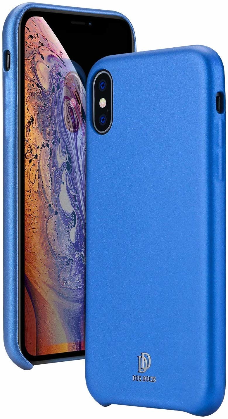 Hoesje geschikt voor iPhone XS Max - Dux Ducis Skin Lite Back Cover - Blauw afbeelding