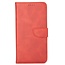 Case2go - Hoesje geschikt voor Huawei P40 - Wallet Book Case -  Ruimte voor 3 pasjes - Rood
