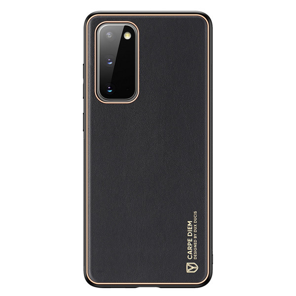 Hoesje geschikt voor Samsung Galaxy S20 - dux ducis yolo case - zwart afbeelding