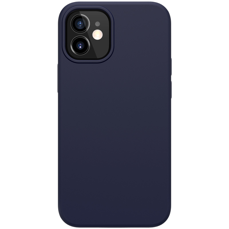 Nillkin - Hoesje geschikt voor Apple iPhone 12 Mini - Flex Pure Pro Serie - Back Cover - Blauw afbeelding