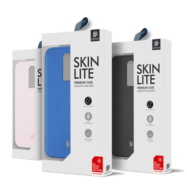 Hoesje geschikt voor Xiaomi Redmi K20 Pro hoes - Dux Ducis Skin Lite Back Cover - Zwart