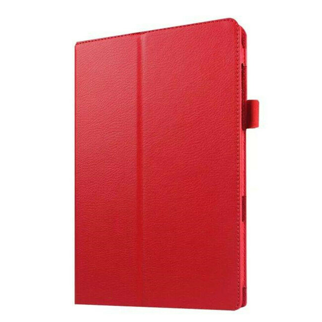 Tablet hoes geschikt voor Samsung Galaxy Tab S5e flip hoes - Rood