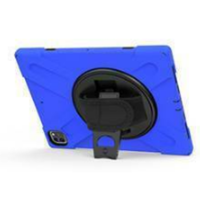 Tablet hoes geschikt voor iPad Pro 11 (2018/2020) Cover - Hand Strap Armor Case - Blauw