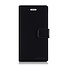Mercury Goospery Hoesje geschikt voor Samsung Galaxy A70 - blue moon diary wallet case - zwart