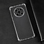 Hoesje Screenprotector geschikt voor Huawei Mate 40 - Clear Soft Case - Siliconen Back Cover - Shock Proof TPU - Transparant