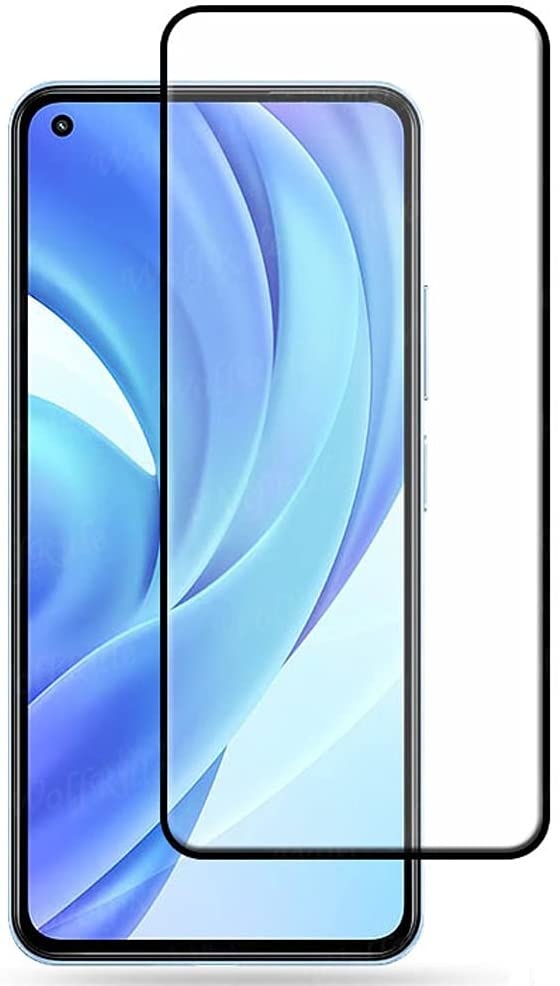 Screenprotector geschikt voor Xiaomi Mi 11 Lite - Full Cover - Transparant afbeelding