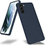 Mercury Goospery Samsung Galaxy S21 Plus Hoesje - Soft Feeling Case - Back Cover - Donker Blauw