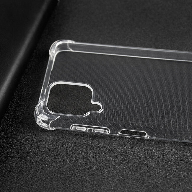 Hoesje geschikt voor Samsung Galaxy A42 -Clear Soft Case - Siliconen Back Cover - Shock Proof TPU - Transparant