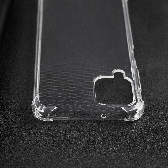 Hoesje geschikt voor Samsung Galaxy A42 -Clear Soft Case - Siliconen Back Cover - Shock Proof TPU - Transparant