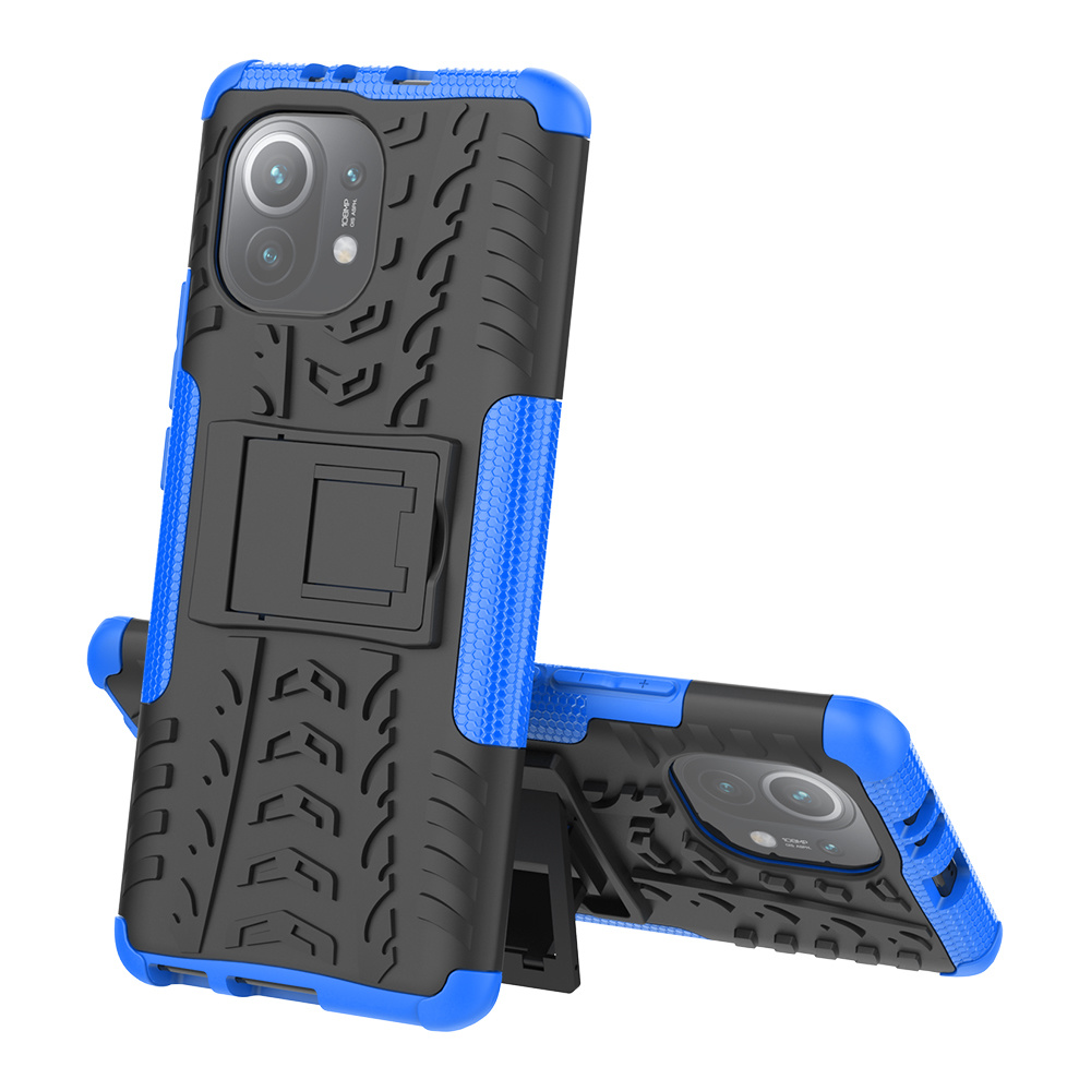 Xiaomi Mi 11 Hoesje - Schokbestendige Back Cover - Blauw afbeelding