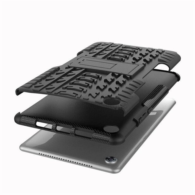 Tablet hoes geschikt voor Apple iPad Pro 11 (2018)  - Schokbestendige Back Cover - Zwart