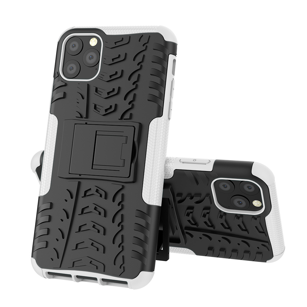 Hoesje geschikt voor iPhone 11 Pro Max - Schokbestendige Back Cover - Wit afbeelding