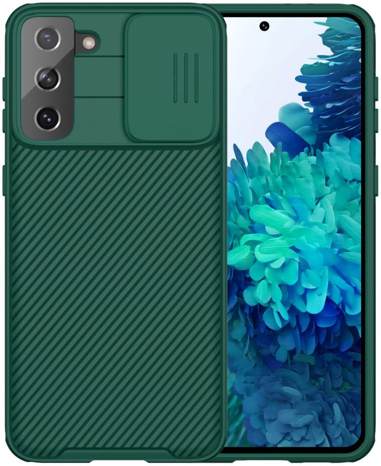 Samsung Galaxy S21 Plus Back Cover - CamShield Pro Armor Case - Groen afbeelding