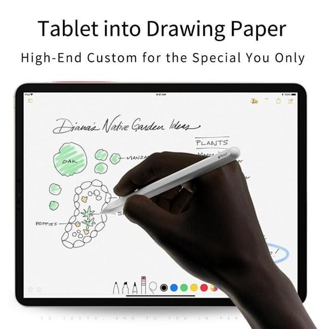 WIWU - Screenprotector geschikt voor Apple iPad Air 10.9 Inch 2020 - iPaper Screen protector - Transparant