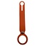 Case2go  -  Hoesje geschikt voor Apple Airtag en Airtag 2  -  Sleutelhanger  -  Hanger geschikt voor Airtag  - airtag-sleutelhanger - airtag houder - airtag case - air tag hoesje - airtag cover - Oranje