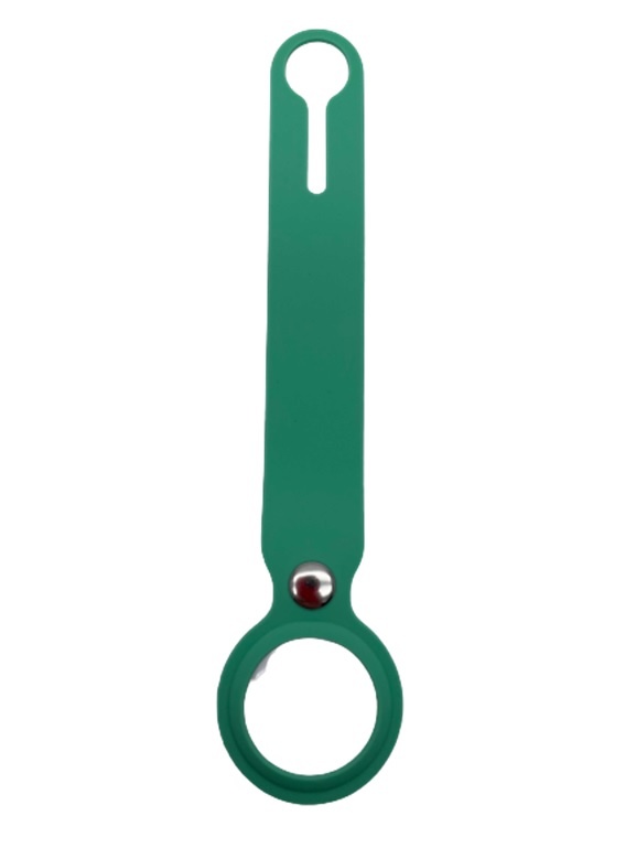 Case2go - Hoesje geschikt voor Apple AirTag - Sleutelhanger - Hanger geschikt voor Airtag - Mint afbeelding