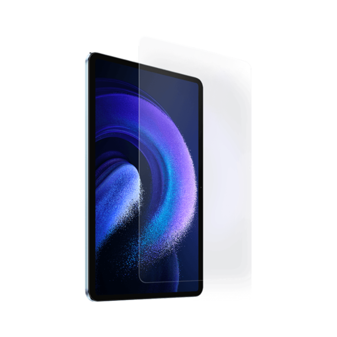 Case2go - Tablet Screenprotector geschikt voor Xiaomi Pad 6/6 Pro (2023) - 11 Inch - Tempered Glass - Case Friendly - Transparant afbeelding