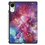 Case2go - Tablet hoes geschikt voor Honor Pad V9 - 11.5 Inch - Tri-Fold Book Case - Auto Wake/Sleep functie - Galaxy
