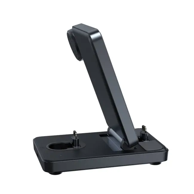 Joyroom - 4 in 1 Oplaad station station geschikt voor Apple iPhone / Apple Watch / Airpods - Oplaadstation iPhone - Oplaadstation Apple - Zwart