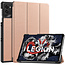 Case2go Case2go - Tablet hoes geschikt voor Lenovo Legion Y700 (2025) - 8.8 Inch - Tri-Fold Book Case - Auto Wake/Sleep functie - Rosé Goud