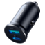 Joyroom - Autolader USB-A en USB-C - Auto Oplader USB - Sigarettenaansteker - Compact en veilig - 30W - Zwart