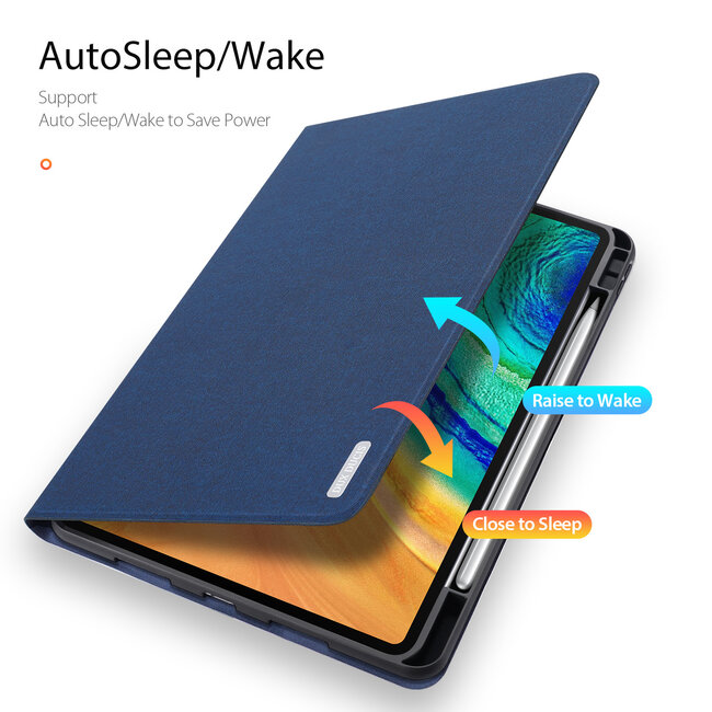 Huawei MatePad Pro 10.8 (2021) - Dux Ducis Domo Book Case - Donker Blauw