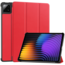 Case2go Case2go - Tablet hoes geschikt voor Xiaomi Pad 7/7 Pro (2024) - Tri-fold hoes met Auto/Wake Functie - 11.2 inch - Rood