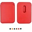 Magnetische Pasjeshouder - Geschikt voor iPhone 12/13/14/15/16 serie - Wallet Case Kaarthouder - PU Leer - Rood