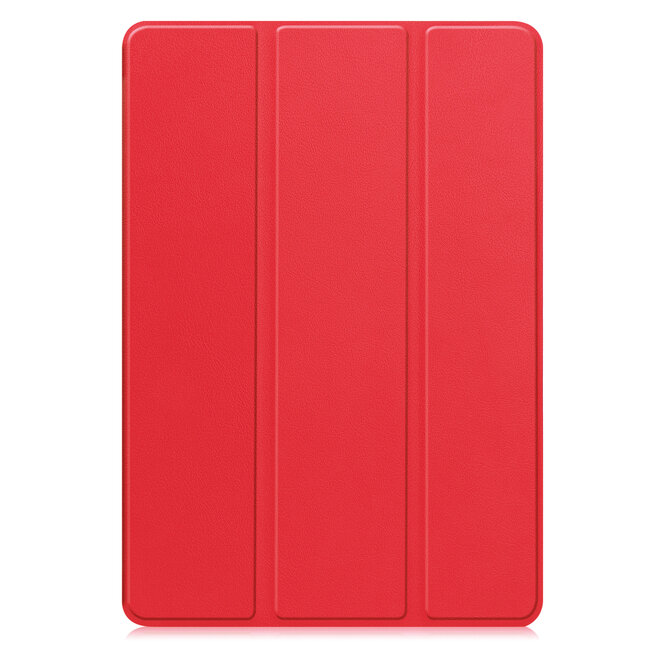 Case2go - Tablet hoes geschikt voor Xiaomi Pad 7/7 Pro (2024) - Tri-fold hoes met Auto/Wake Functie - 11.2 inch - Rood