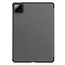 Case2go - Tablet hoes geschikt voor Xiaomi Pad 7/7 Pro (2024) - Tri-fold hoes met Auto/Wake Functie - 11.2 inch - Grijs