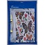 Case2go - Tablet Hoes geschikt voor de Apple iPad Mini (2019) - Tri-Fold Book Case - Vlinders