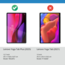 Case2go - Tablet hoes geschikt voor Lenovo Yoga Tab Plus (2025) - 12.7 Inch - Tri-Fold Book Case - Auto/Wake functie - Donker groen