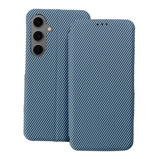 Case2go Case2go - Hoesje geschikt voor Samsung Galaxy A36 - Magnetische Book Case - Blauw