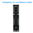 Case2go - Laptop Standaard - Opvouwbare Laptop Standaard Verstelbaar - Laptop standaard opvouwbaar - Laptopstandaard - Laptop steun - Ergonomisch - 11 tot 17 inch - Zwart