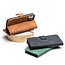 Case2go - Telefoonhoesje geschikt voor Apple iPhone 16E - Wallet Book Case - Met Magnetische Sluiting - Bruin