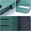 Case2go - Telefoonhoesje geschikt voor Apple iPhone 16E - Wallet Book Case - Met Magnetische Sluiting - Groen