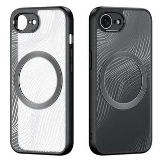 Dux Ducis Dux Ducis - Telefoon hoesje geschikt voor de Apple iPhone 16E - Back Cover - Aimo Mag Series - Zwart