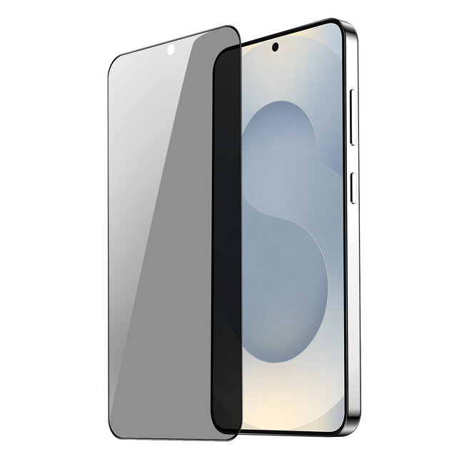 Dux Ducis - Privacy Screenprotector - Geschikt voor Samsung Galaxy S25 Edge - Tempered Glass - Zwart