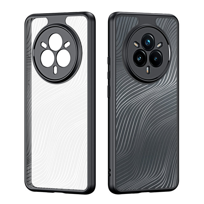 Dux Ducis - Telefoon hoesje geschikt voor de Realme 14 Pro - Back Cover - Aimo Series - Zwart