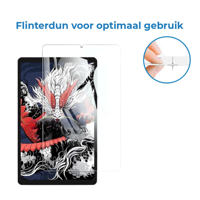 Case2go - Tablet Screenprotector geschikt voor Lenovo Legion Y700 (2025) - 8.8 Inch - Tempered Glass - Case Friendly - Transparant