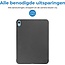 Case2go - Tablet hoes geschikt voor Apple iPad 11 (2025) A16 / Apple iPad 10.9 (2022) - Tri-fold hoes met Auto/Wake functie en Magnetische sluiting - Zwart